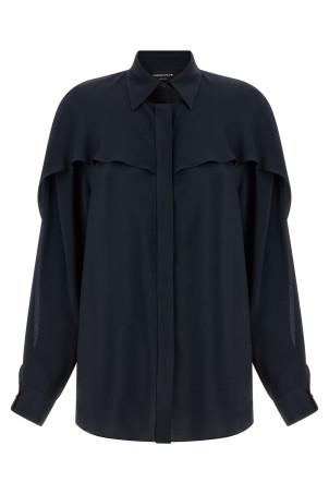 Сорочка з коміром, синя FABIANA FILIPPI CAD266F315D9435146