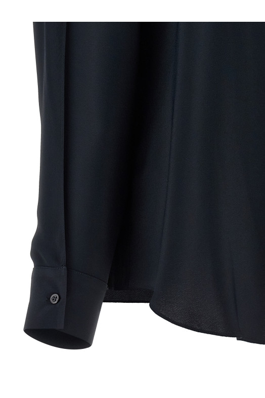 Collar detail shirt Blue