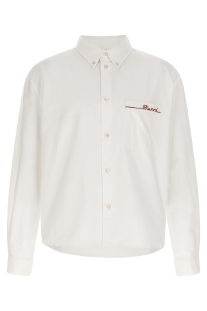 Сорочка з вишивкою Біла MARNI CUMU0366QSUTC56600W01