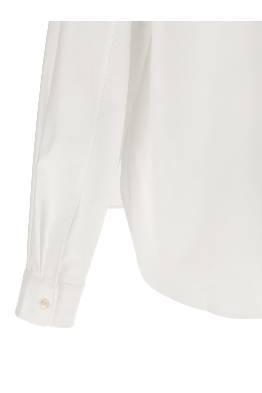 Рубашка с вышивкой Белая MARNI CUMU0366QSUTC56600W01