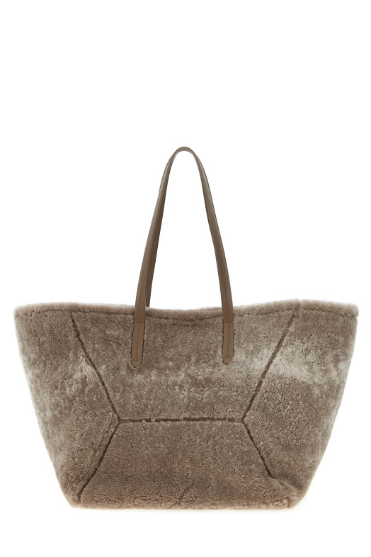 'BC Duo' large shoulder bag Gray