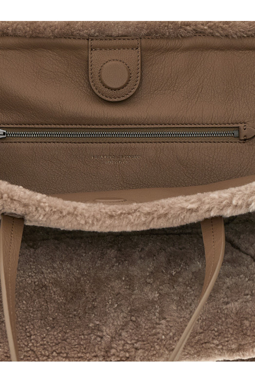 'BC Duo' large shoulder bag Gray