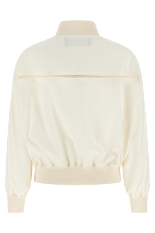 Вставте куртку-бомбер Білий FABIANA FILIPPI GCD266F227L7810145