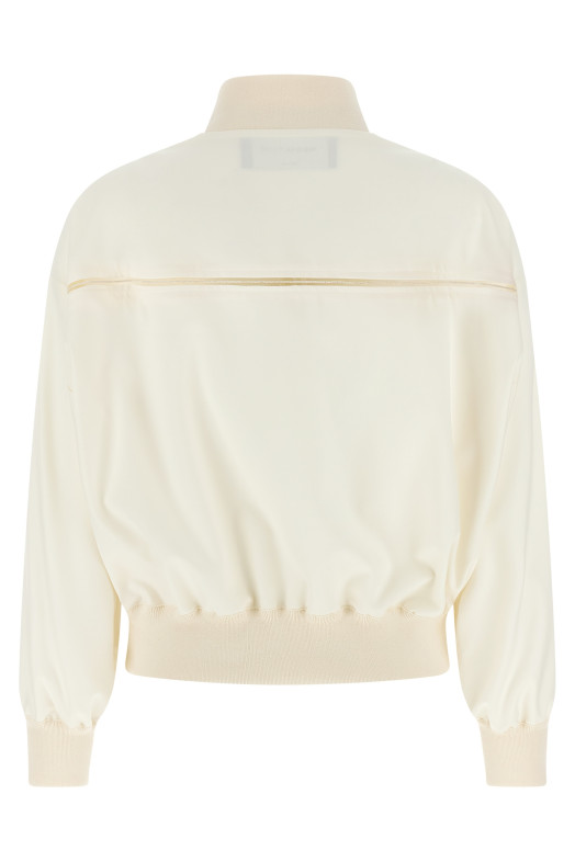 Вставить бомбер Белый FABIANA FILIPPI GCD266F227L7810145