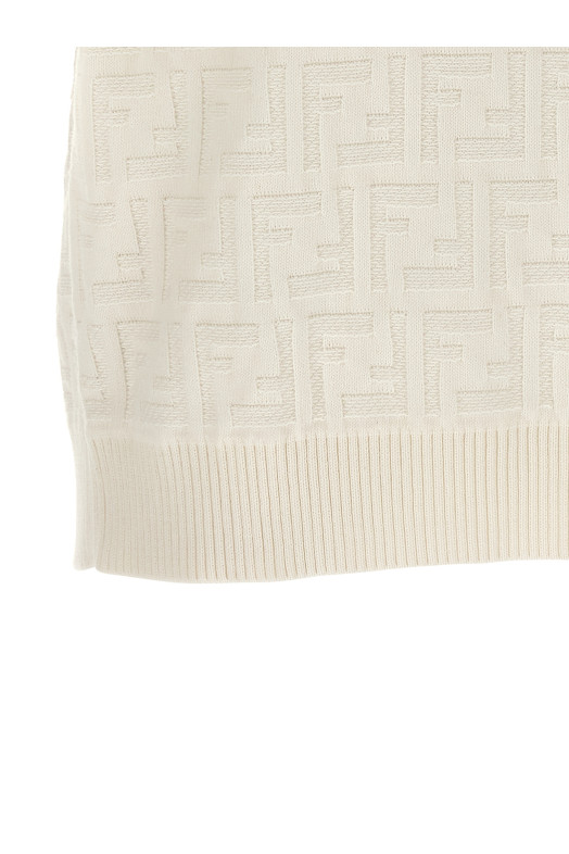 'FF' sweater White