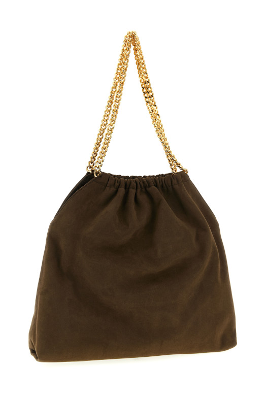 Сумка через плечо «Falabella Drawstring» Коричневая 7B0180WP05432017