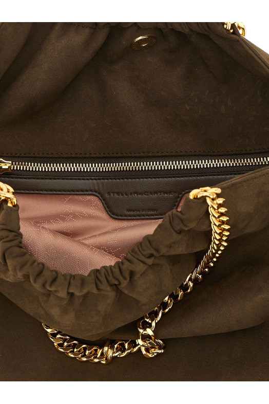 Сумка через плечо «Falabella Drawstring» Коричневая 7B0180WP05432017