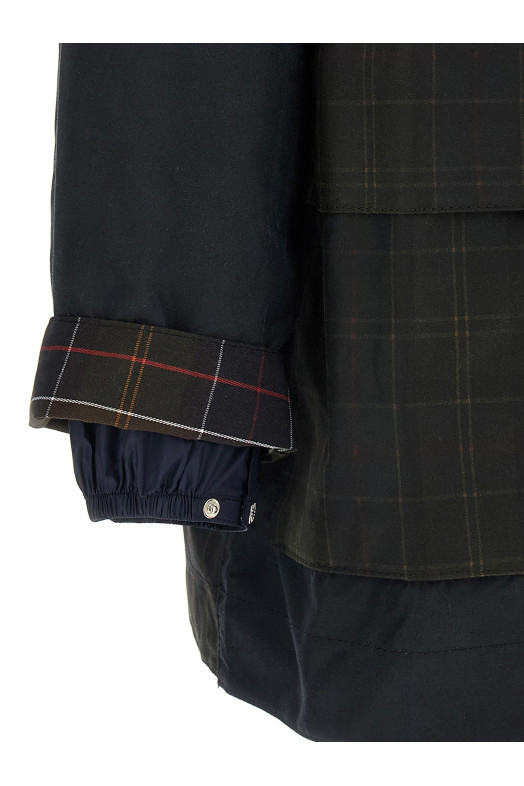 Парка Barbour X GANNI Синяя LWX1527LWXNY71