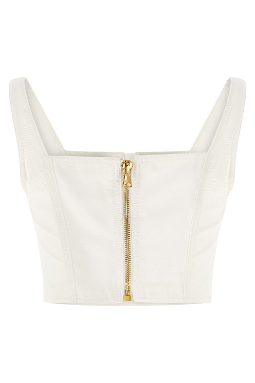 Кнопка сверху Белый BALMAIN GF1AD214DG140FC