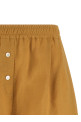 Linen shorts Yellow
