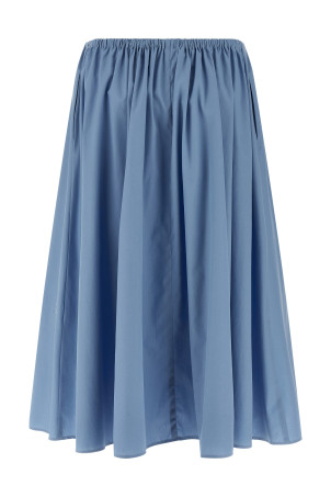 Poplin skirt BLUE