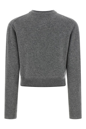 Embroidery cardigan Gray