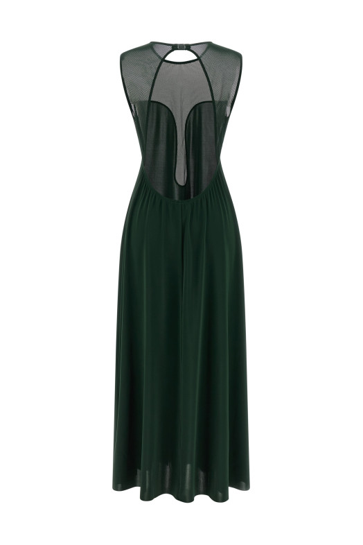 Платье «Сцена» Зеленое 202605SCARABEE