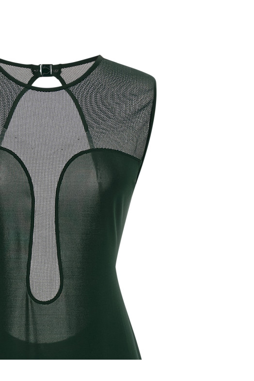 Платье «Сцена» Зеленое 202605SCARABEE