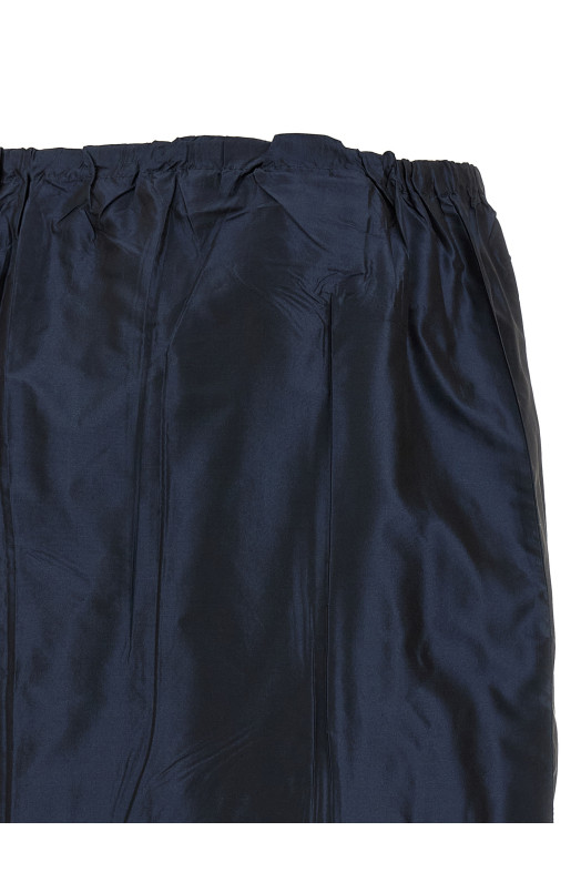 Taffeta skirt Blue