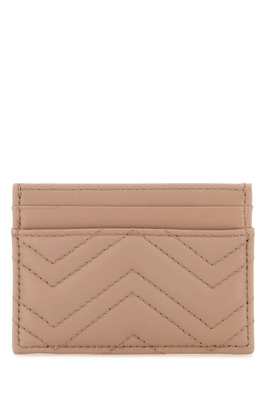 Pink leather card holder GUCCI (443127AAFAX)