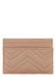 Pink leather card holder GUCCI (443127AAFAX)