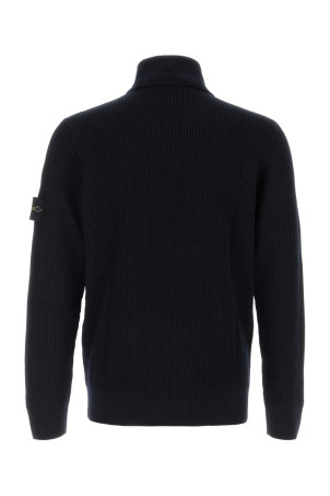 Midnight blue wool sweater Black STONE ISLAND (5100052C2)