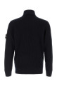 Midnight blue wool sweater Black STONE ISLAND (5100052C2)