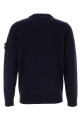 Midnight blue wool blend sweater Black STONE ISLAND (5100072A3)