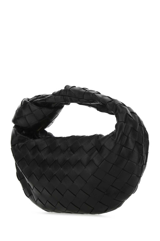 Черная мини-сумочка Jodie из кожи наппа Черный BOTTEGA VENETA (651876VCPP5)