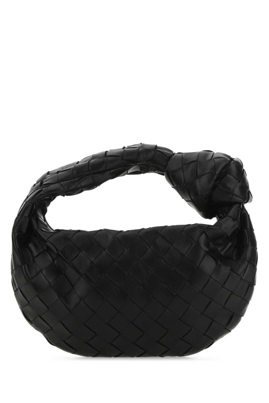 Черная мини-сумочка Jodie из кожи наппа Черный BOTTEGA VENETA (651876VCPP5)