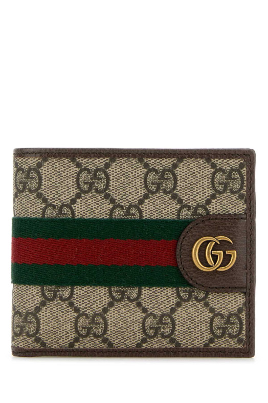 Кошелек из печатного полотна GUCCI (834271FAEOI)