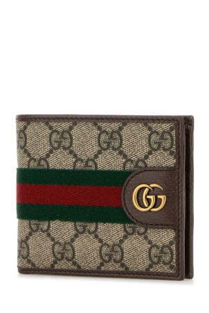 Printed canvas wallet GUCCI (834271FAEOI)