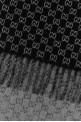 Embroidered wool blend scarf GUCCI (8520384GAKX)
