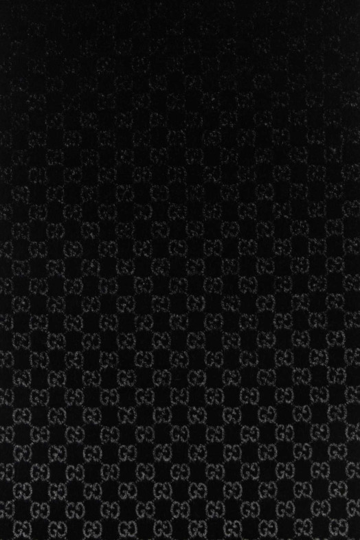 Embroidered wool blend scarf GUCCI (8520384GAKX)