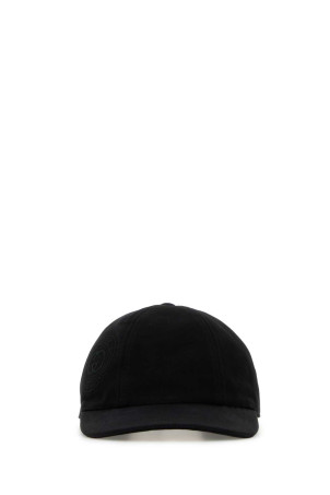 Black cotton baseball cap Black GUCCI (8541154HBIK)
