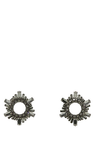 Embellished metal mini Begum earrings AMINA MUADDI (BEGUMEARRINGMINI)