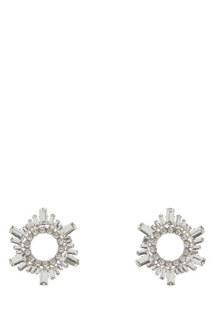 Embellished metal mini Begum earrin AMINA MUADDI (BEGUMEARRINGMINI)