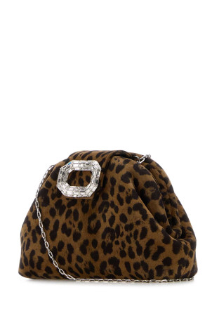 Printed suede micro Camelia clutch AMINA MUADDI (CAMELIAMICRO)