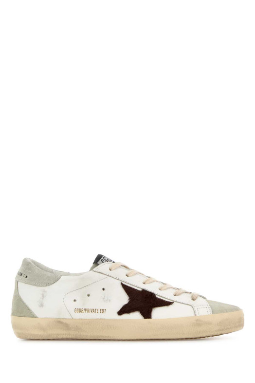 White leather Superstar sneakers GOLDEN GOOSE DELUXE BRAND (GWF00102F004336)