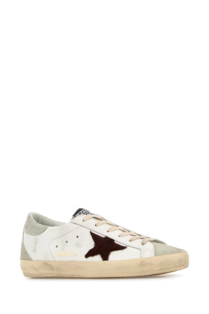 White leather Superstar sneakers GOLDEN GOOSE DELUXE BRAND (GWF00102F004336)