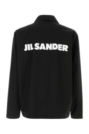 Black poplin jacket JIL SANDER (J23BN0003J45026)