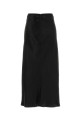 Black satin skirt MAISON MARGIELA (S29MA0512M35586)