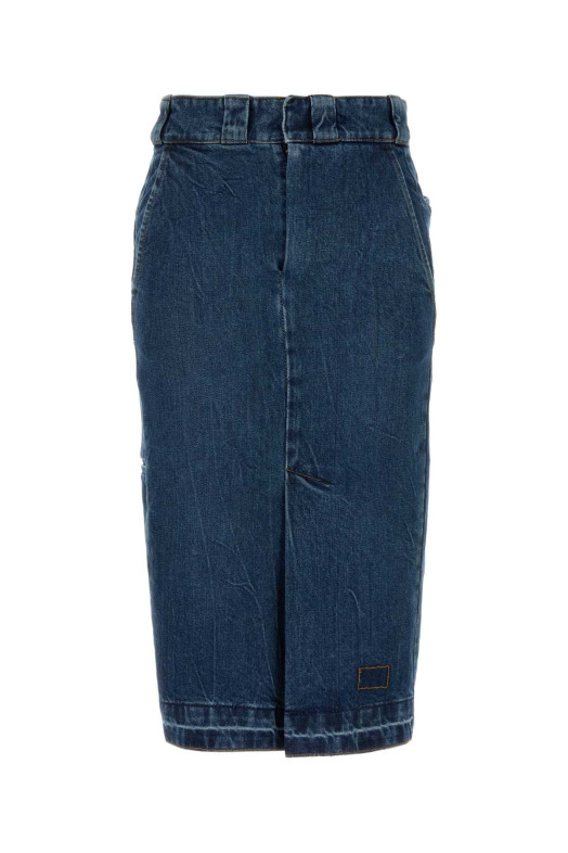 Джинсовая юбка MAISON MARGIELA (S51ME0047S30561)