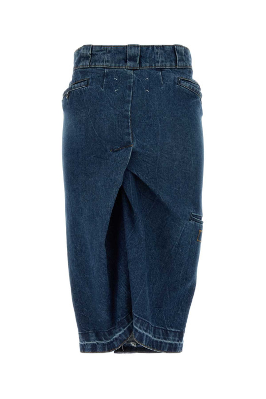 Джинсовая юбка MAISON MARGIELA (S51ME0047S30561)