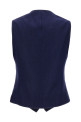 Silk cashmere vest Blue Silk cashmere vest Blue