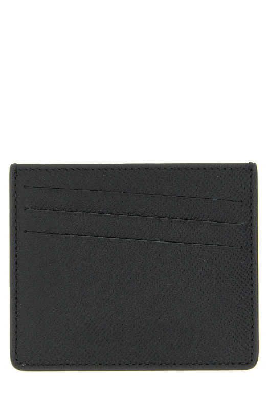 'Stitching' card holder Black