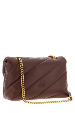'Classic Love Puff' crossbody bag Bordeaux
