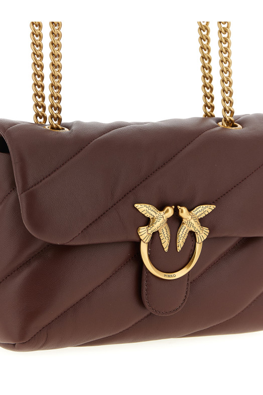 'Classic Love Puff' crossbody bag Bordeaux