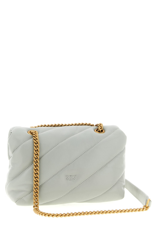 'Mini Love Puff' crossbody bag Gray