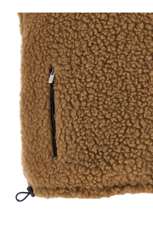 Hybrid construction vest Beige