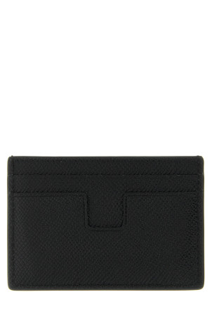 Картхолдер з дрібної зернистої шкіри Чорний TOM FORD YM232LCL081GNAA