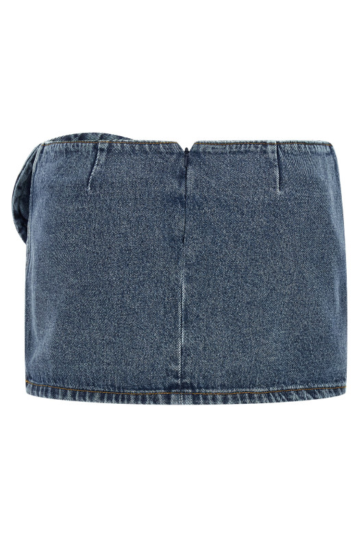 MAGDA BUTRYM 'Джинсовая юбка 12 skirt' Синяя 148426DARKBLUE