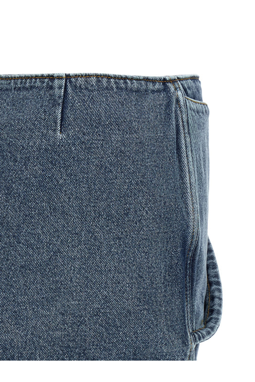 MAGDA BUTRYM 'Джинсовая юбка 12 skirt' Синяя 148426DARKBLUE