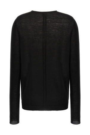 'Extreme V  neck' sweater Black